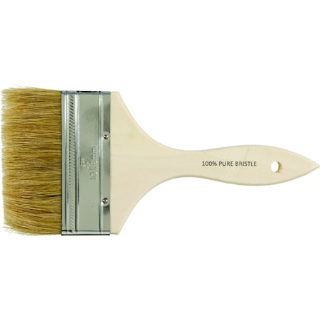 Pferd 4" Chip White natural bristles Bristle, Paint Brush 89701
